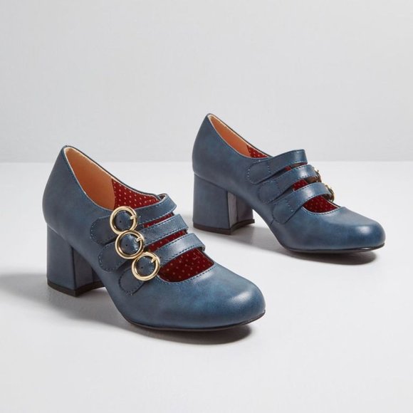 B.A.I.T. Shoes - Buckled In Mary Jane With Heel